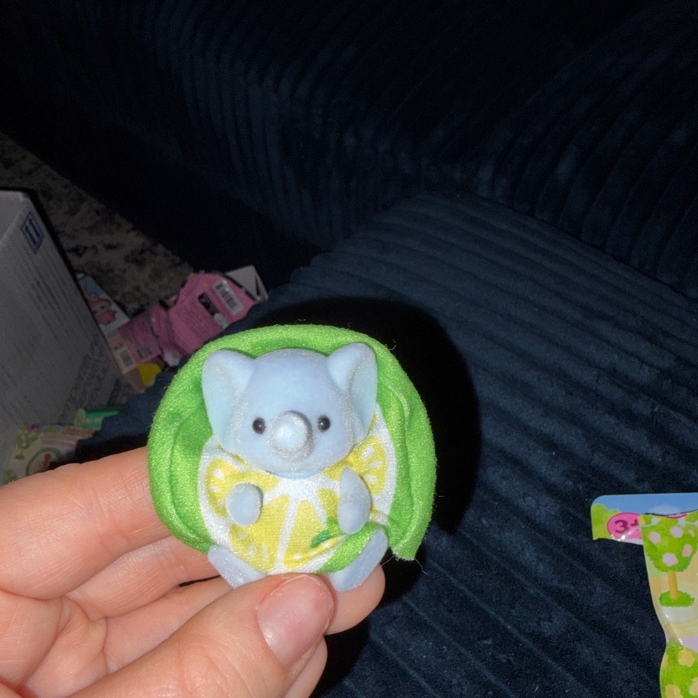Calico Critters Fruity Babies- Elephant Lime Hilton
